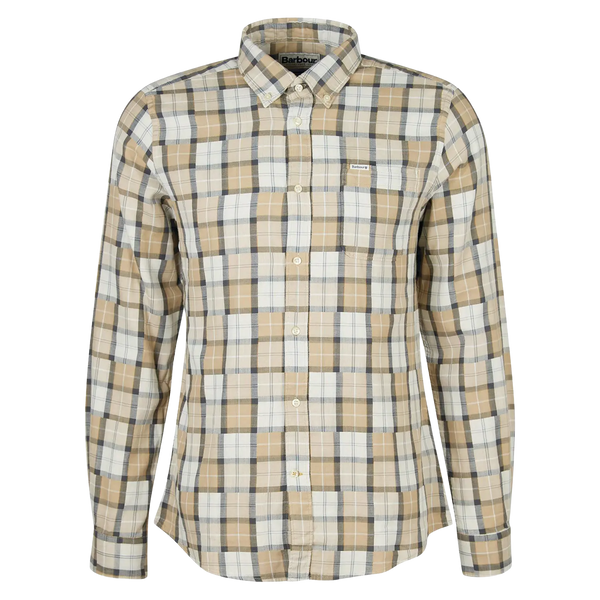 Barbour Patch Tailored Long Sleeve Shirt for Men