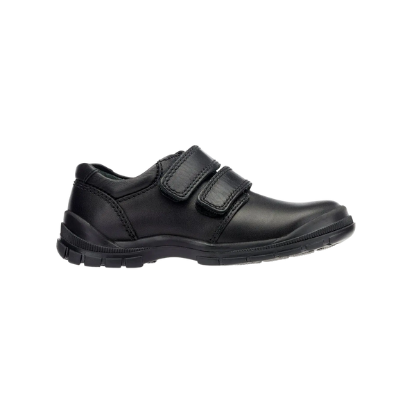 Engineer School Shoes for Boys in Black