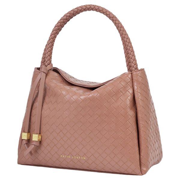 Katie Loxton Nova Woven Texture Top Handle Bag