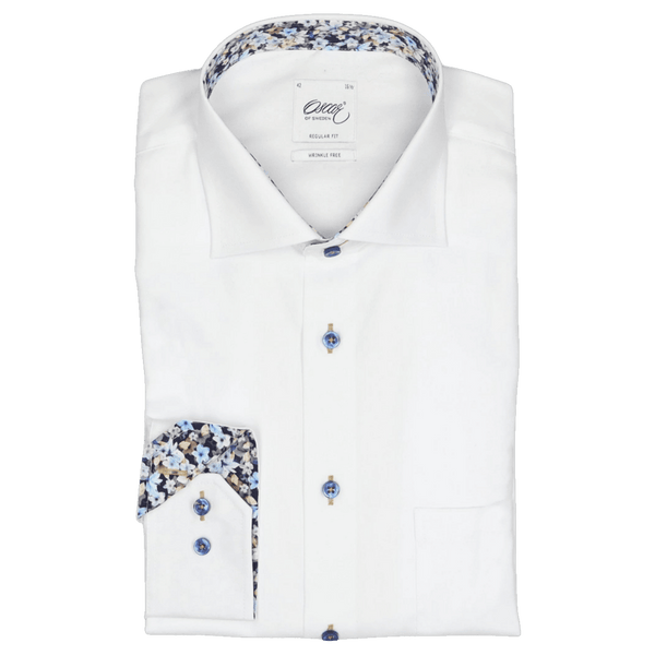 Oscar Formal Long Sleeve Shirt With Trim for Men