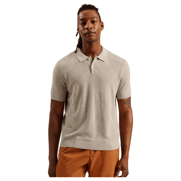 Ted Baker Ventar Knitted Polo Shirt for Men