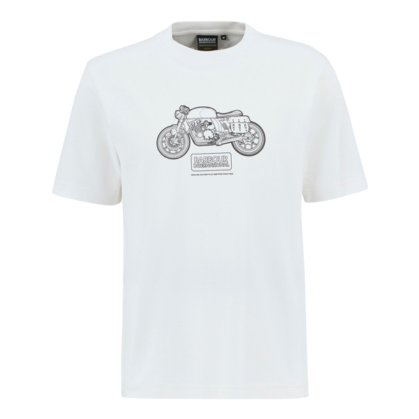 Barbour International Morris Motorbike Graphic T-shirt
