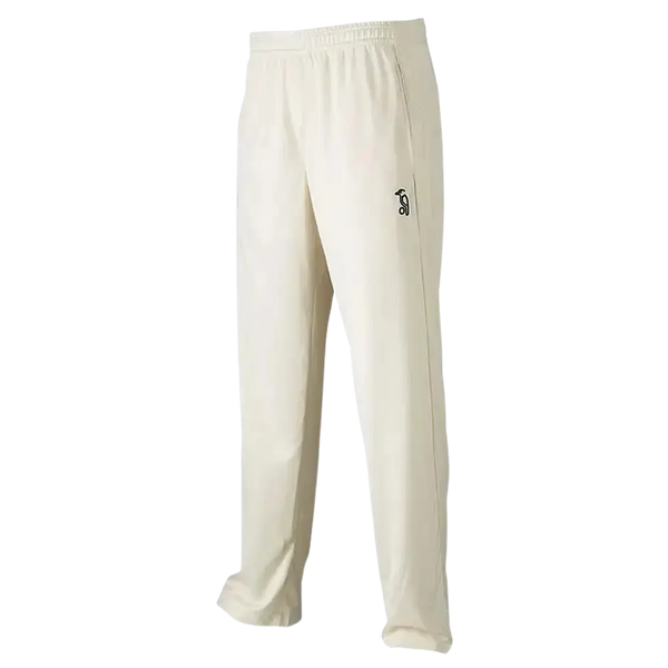 Kookaburra Pro Players Cricket Trousers for Adults and Kids  in Ivory