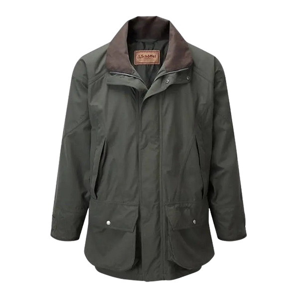 Schoffel Ptarmigan Ultralight Coat in Dark Olive