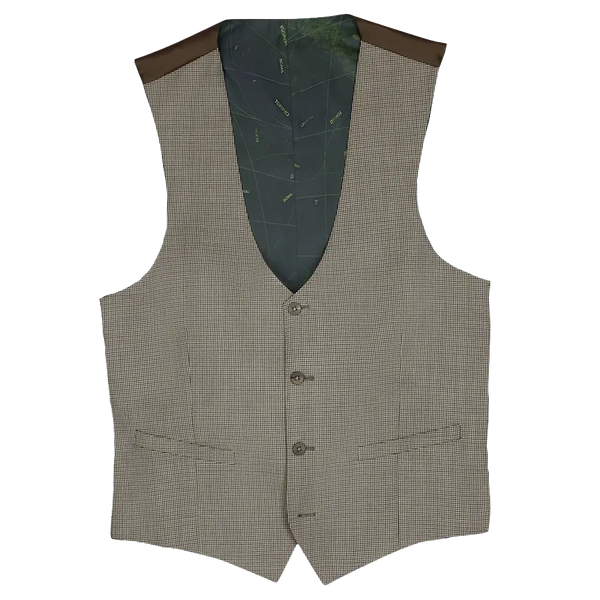 Remus Uomo Houndstooth Three Piece Suit for Men