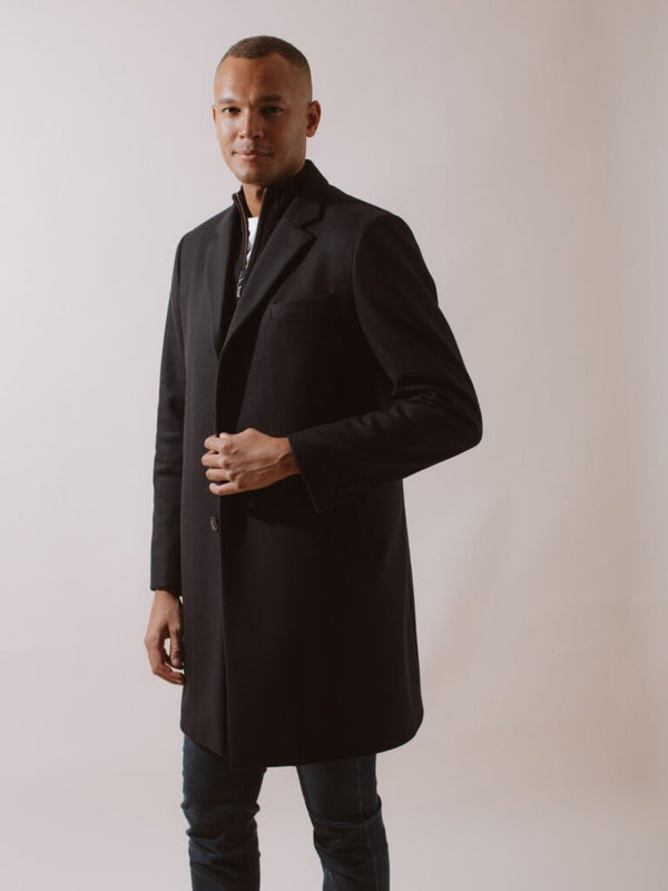 William David Cashmere Blend Overcoat