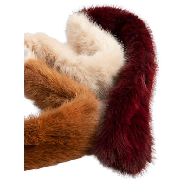 Powder Elsa 3-tone Faux Fur Scarf