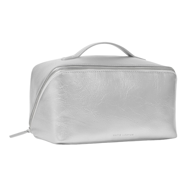 Katie Loxton Patent Crackle Make Up Bag And Wash Bag - Large