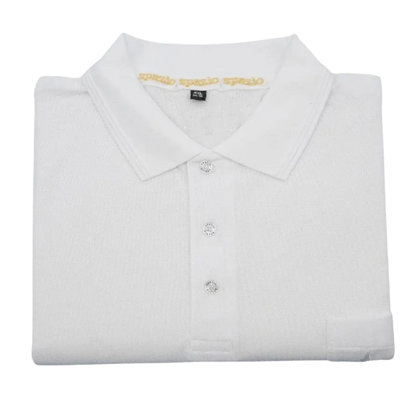 KAM Jeanswear Polo Shirt in White