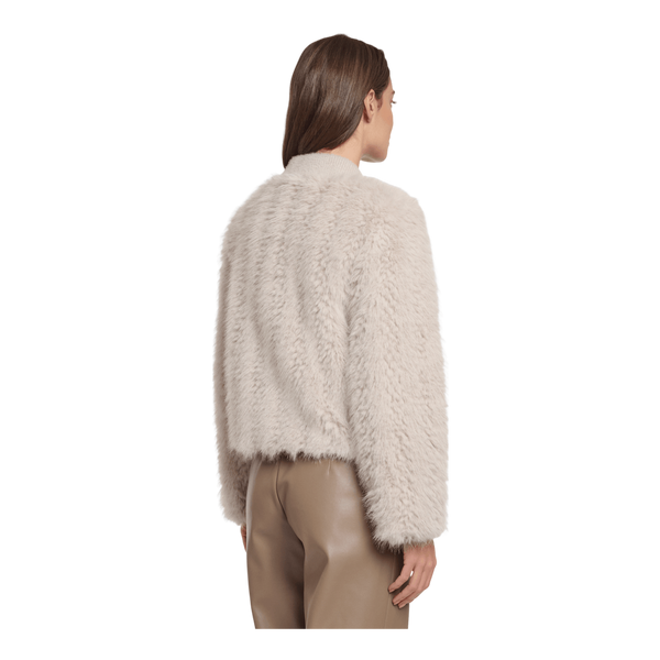 Rino & Pelle Chaimae Short Faux Fur Jacket