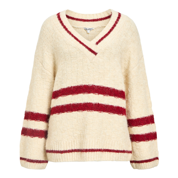 Object Juline Loose Knitted Pullover