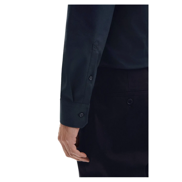Seidensticker Long Sleeve Slim Fit Shirt With Trim