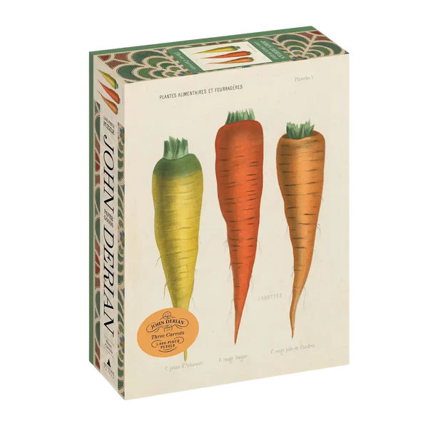 Artisan John Derian Three Carrots 1000 Piece Jigsaw Puzzle