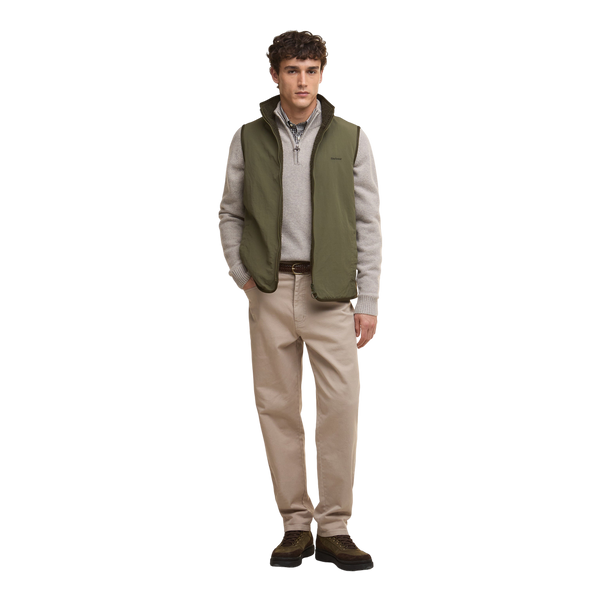 Barbour Reversible Fleece Gilet