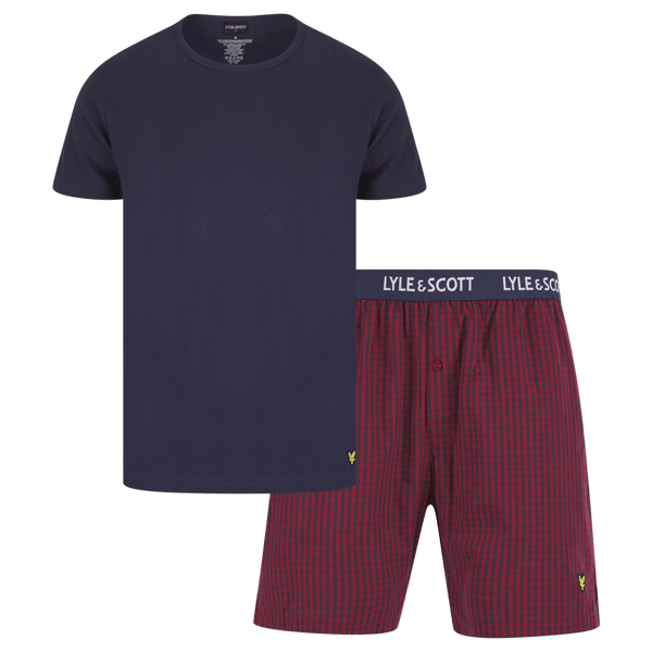 Lyle & Scott Kyle T-Shirt & Shorts Pyjama Set for Men