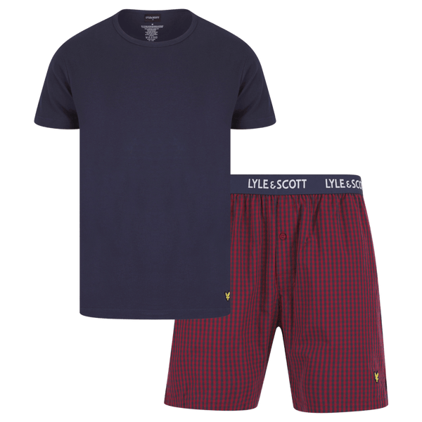 Lyle & Scott Kyle T-Shirt & Shorts Pyjama Set