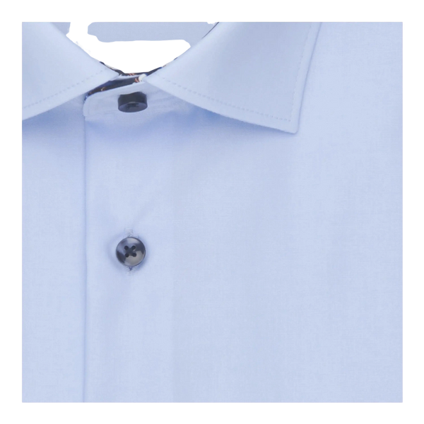 Seidensticker Short Sleeve Formal Shirt for Men in Blue