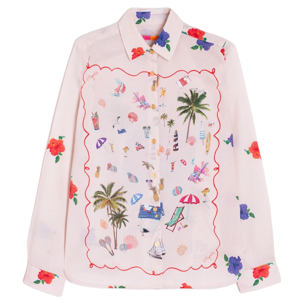 Vilagallo Isabella Menorca Print Shirt