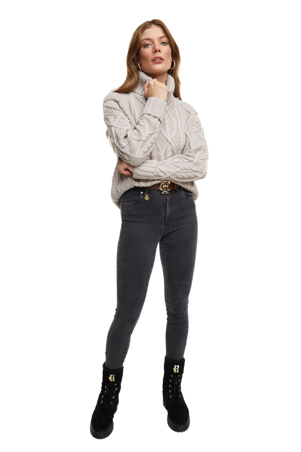 Holland Cooper Noveli Cable Knit Jumper