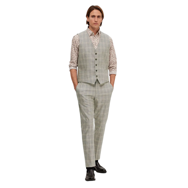 Selected Slim Fit Neil Checked Trousers