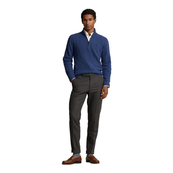Polo Ralph Lauren Long Sleeve Zip Neck Cable Knit Pullover