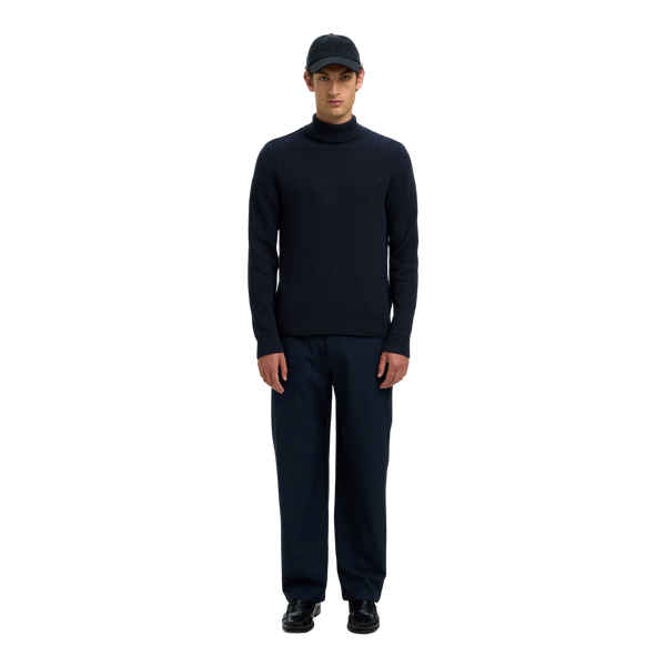 Selected Trevor Long Sleeve Knit Roll Neck