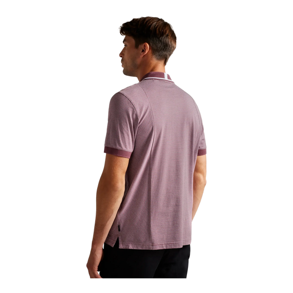 Ted Baker Taigaa Striped Paneled Polo Shirt for Men