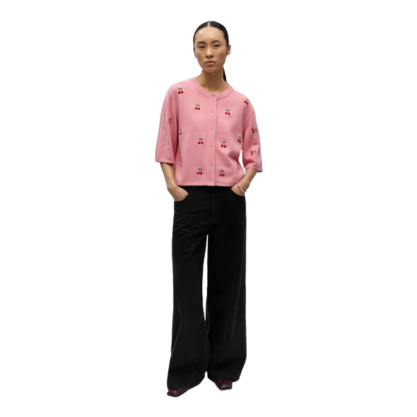Object Objthess 3/4 Sleeve Cardigan