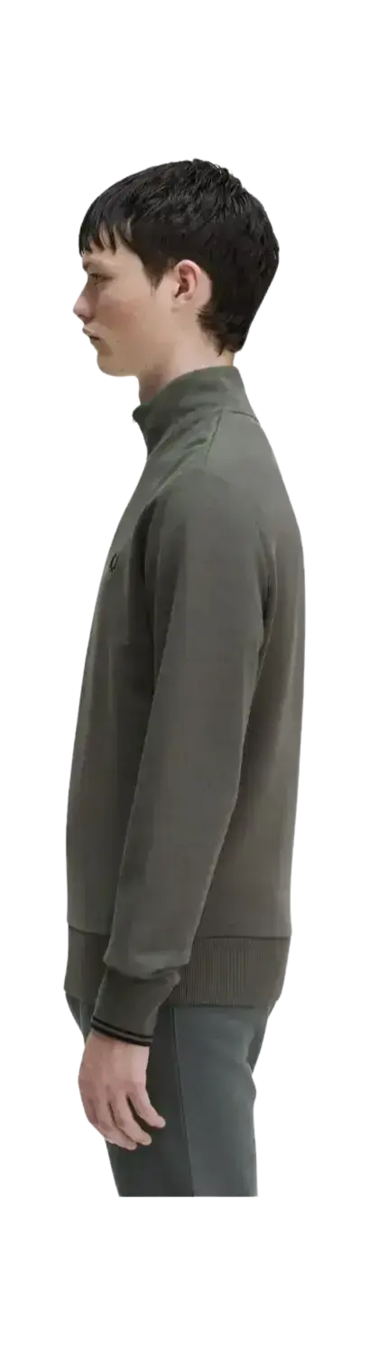 Fred perry bomber neck best sale sweatshirt