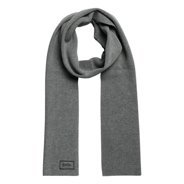 Superdry Knitted Logo Scarf