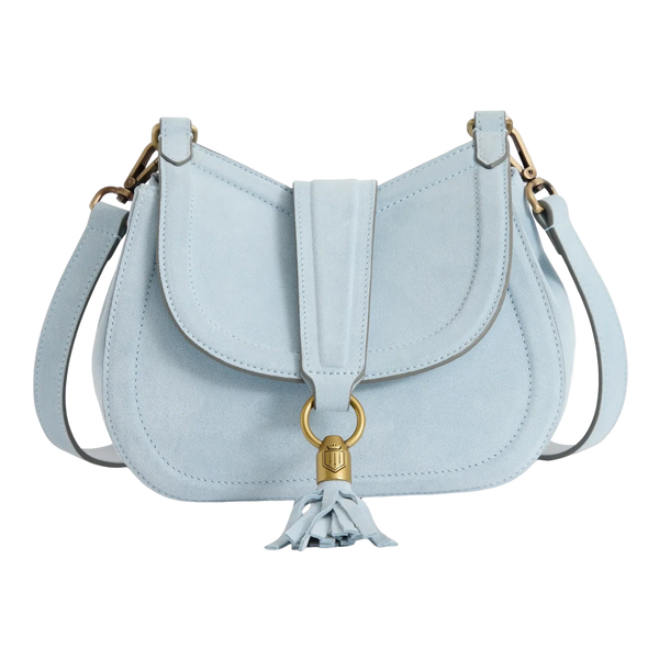 Fairfax & Favor Langham Messenger Bag Suede