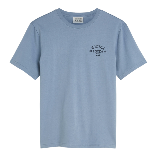 Scotch & Soda Left Chest Artwork Regular T-shirt