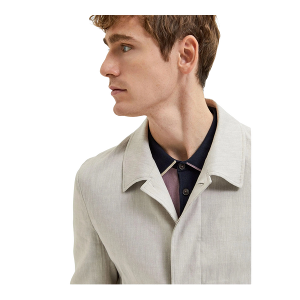 Selected Linen Blend Jacket for Men