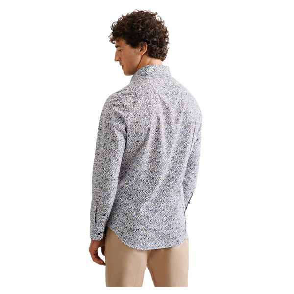 Seidensticker Long Sleeve Regular Fit Printed Shirt