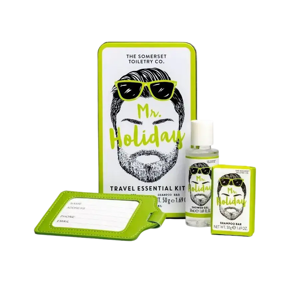 The Somerset Toiletry Co. Mr Holiday Hinoki and Birch Travel Essentials Kit