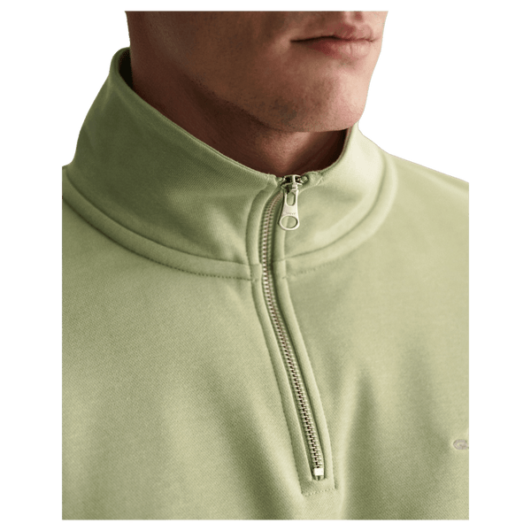 GANT Regular Shield Logo 1/4 Zip Sweatshirt for Men