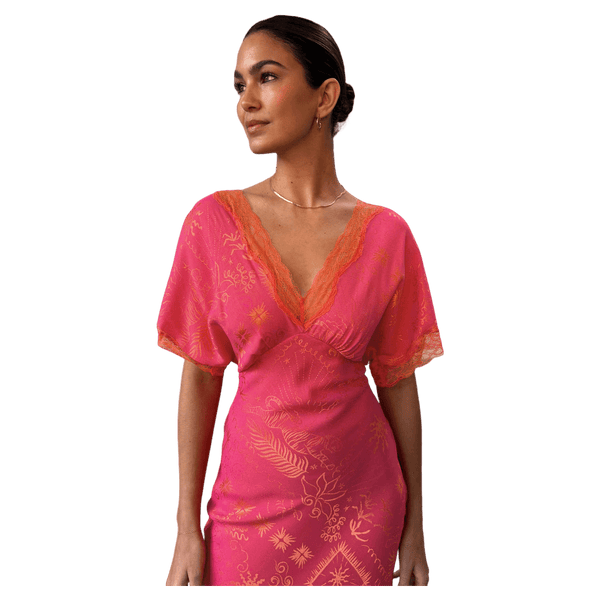 Never Fully Dressed Safari Thea Maxi Dress