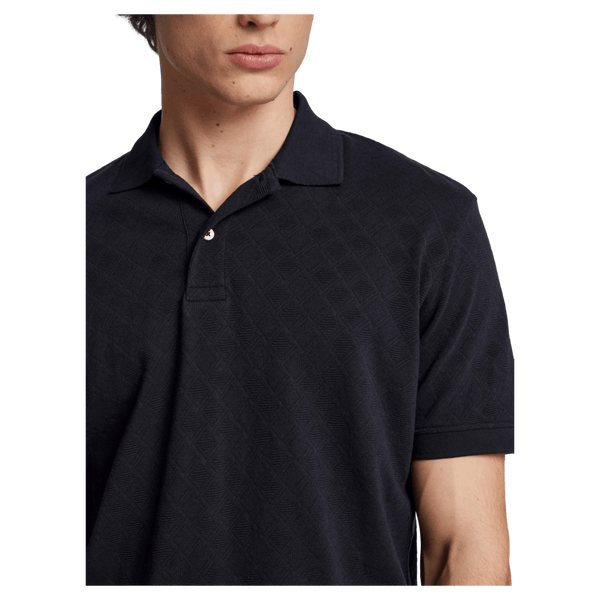 Selected Paul Short Sleeve Jacquard Polo