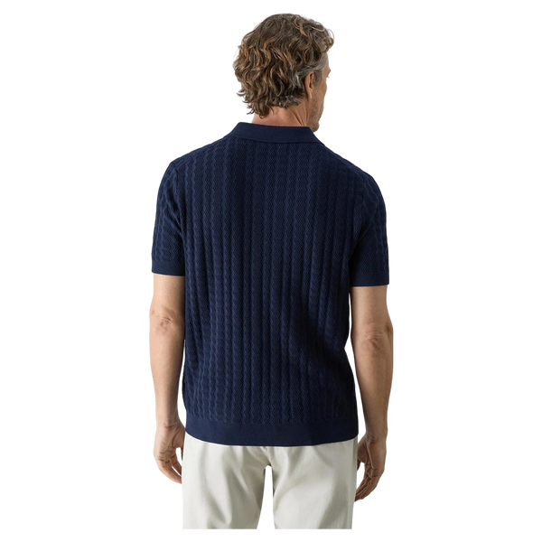 Oliver Sweeney Hammond Knitted Polo Shirt
