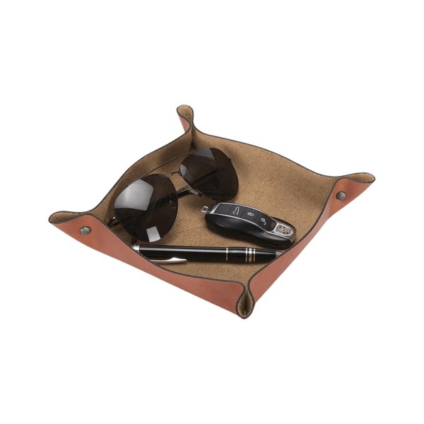 Jekyll & Hide Texas Leather Desk Tray