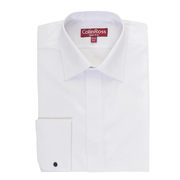 Plain Tailored Standard Collar X-Long Fit Shirt