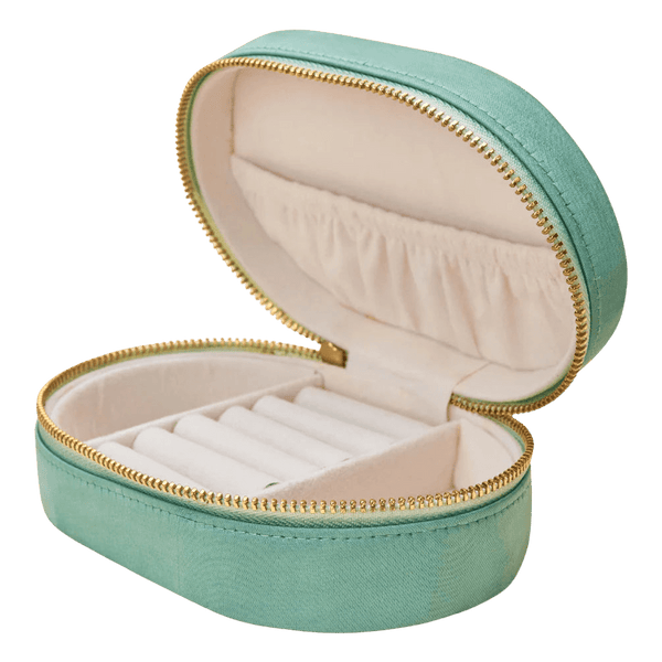 Powder Ovel Hummingbird Jewellery Box for Women