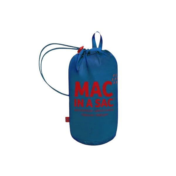 Target Dry Mac in a Sac Origin Unisex Waterproof Packaway Jacket in Electric Blue