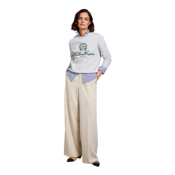 Holland Cooper Collegiate Crew Neck Sweat