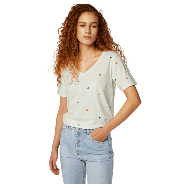 Fabienne Chapot Phil V-Neck Multi Heart T-Shirt