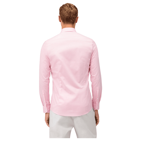 Olymp Body Fit Structured Long Sleeve Formal Shirt for Men