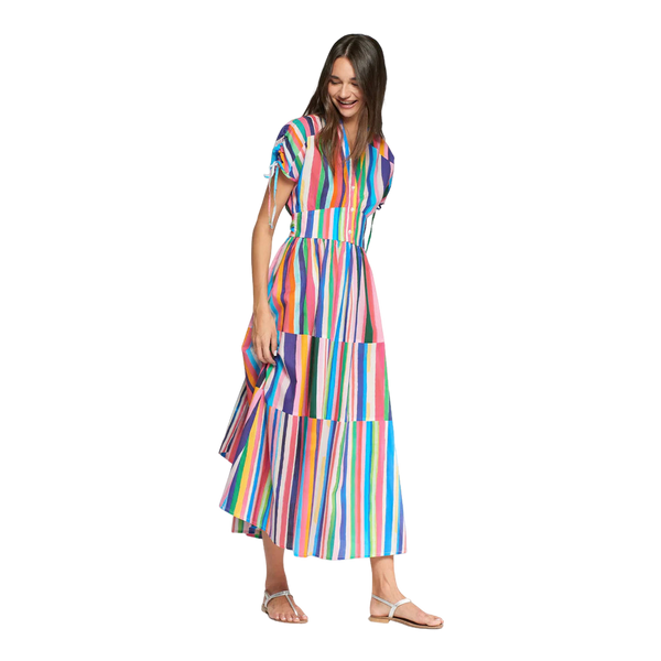 Vilagallo Striped Dress