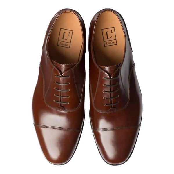 Loake Oxford 200B Shoes in Brown