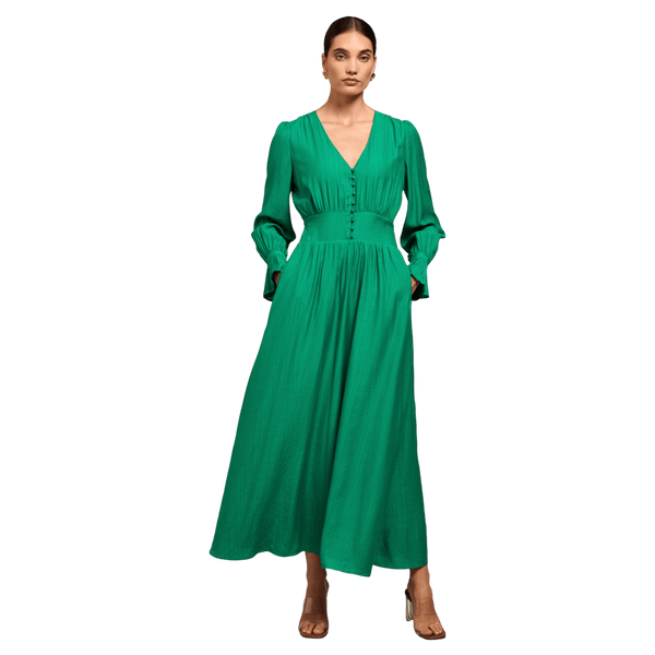 Holland Cooper Phoebe V-Neck Maxi Dress