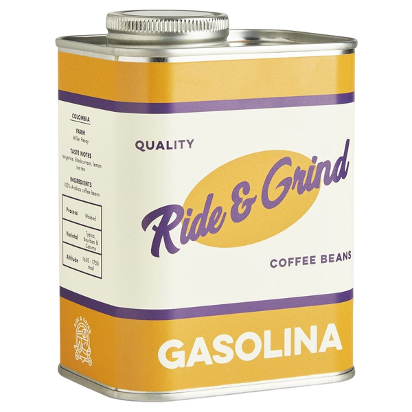 Ride & Grind Gasoline Coffee Tin